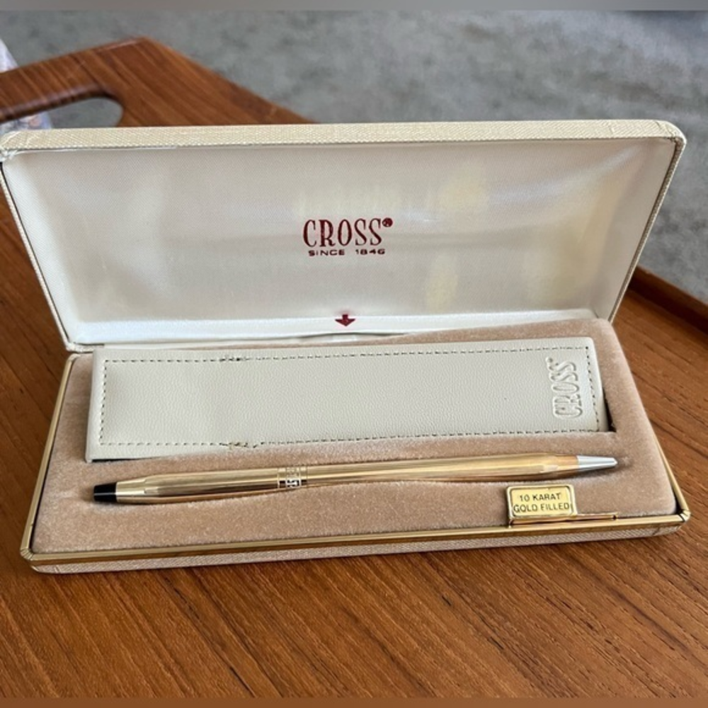 Vintage CROSS Classic 10K‎ Gold Filled Pen